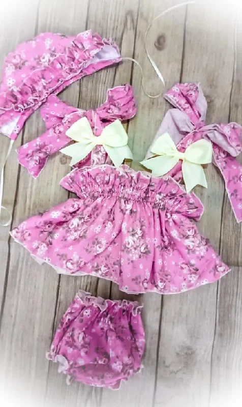 The Floral Summer Set Smocked floral dresses