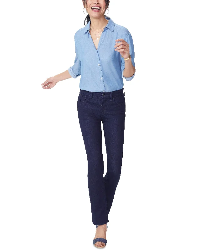 Nydj Sheri Petite Tummy Control Slim Leg Jeans