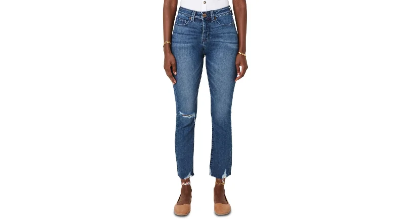 Jaen Halee Straight Leg Cropped Jeans