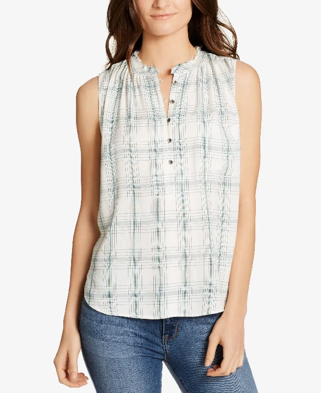 William Rast Anaya Sleeveless Popover Shirt Formal unclassified dresses