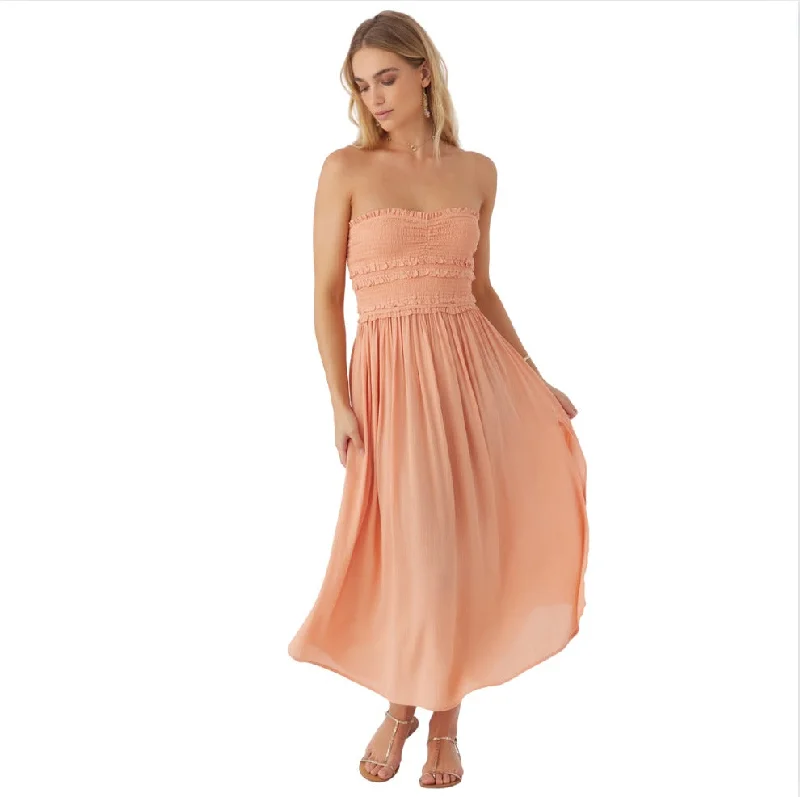 O'Neill Devyn Midi Dress - Turmeric Flowy unclassified dresses