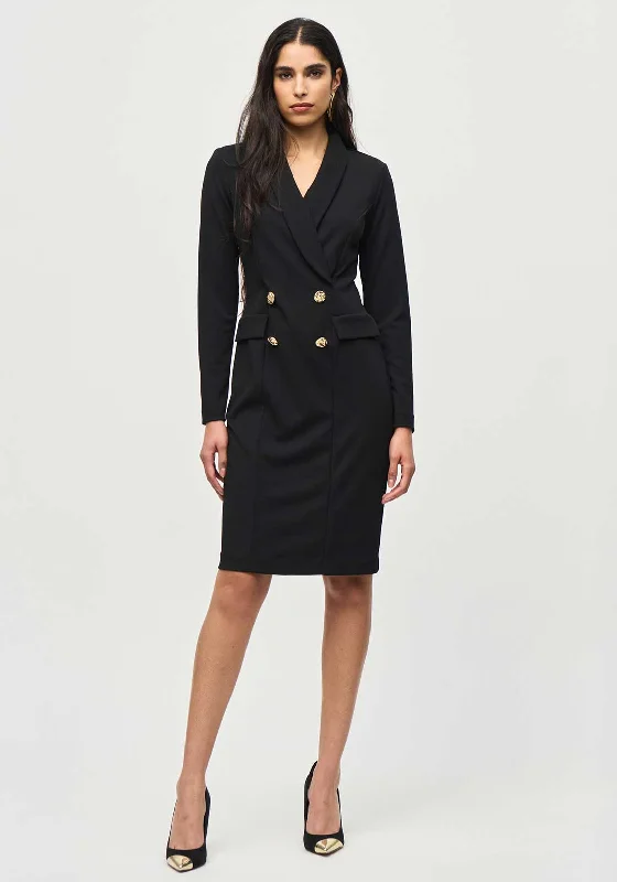 Joseph Ribkoff Jersey Blazer Dress, Black Engagement unclassified dresses