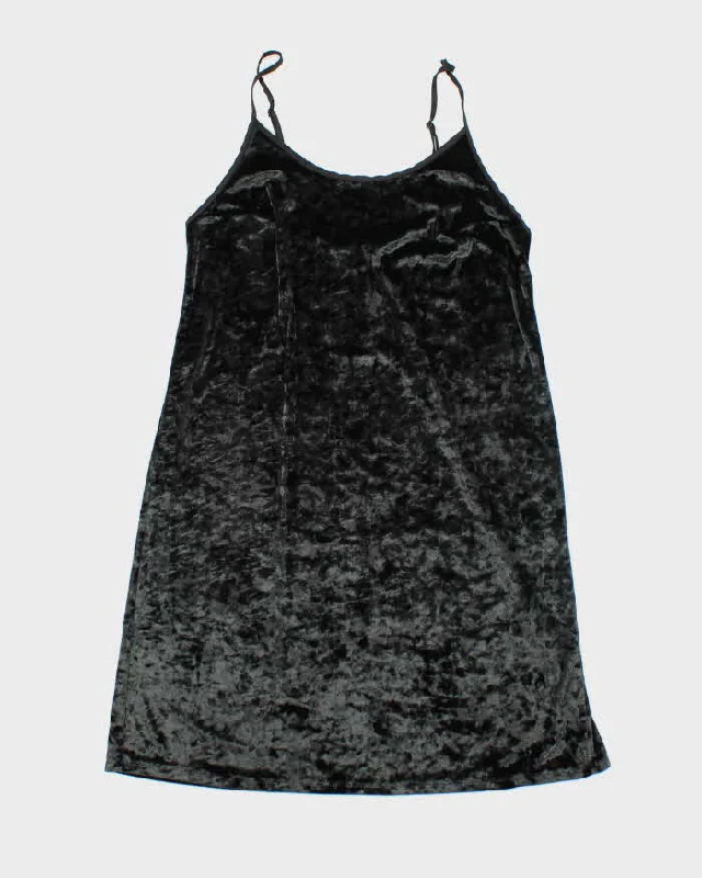 Vintage Y2k 00s Victoria's Secret Velvet Slip Dress - XS Street style unclassified dresses