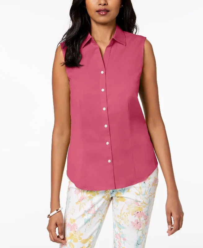 Charter Club Sleeveless Shirt Preppy unclassified dresses
