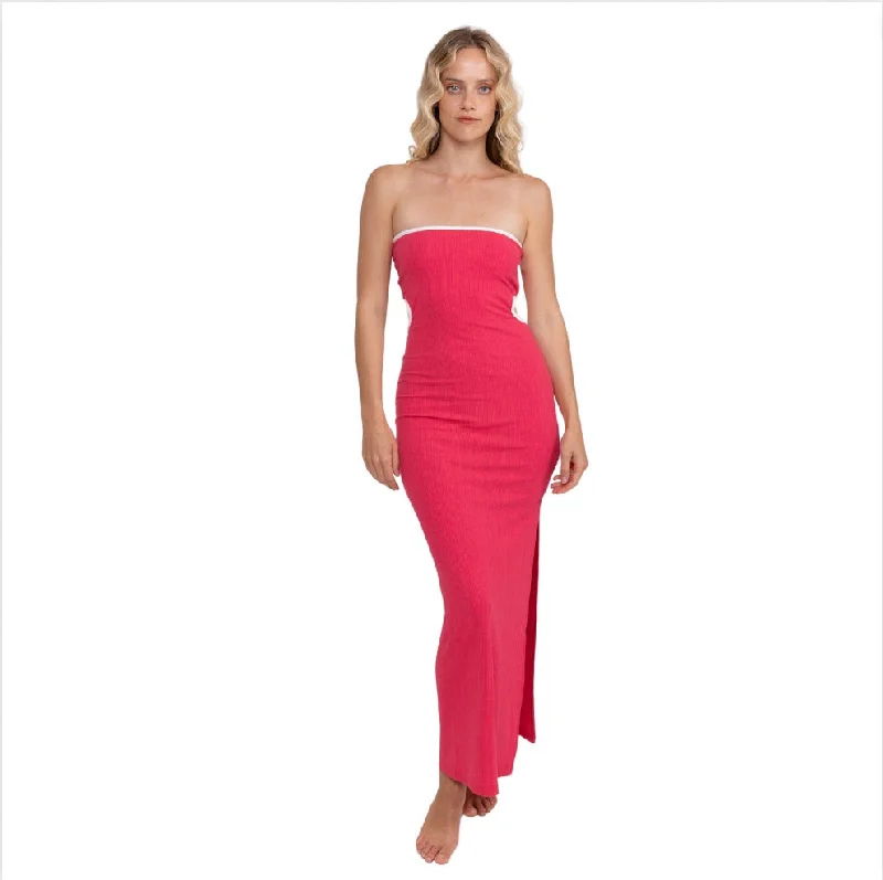 Rusty Amara Reversible Maxi Dress - Magenta Trendy new unclassified dresses