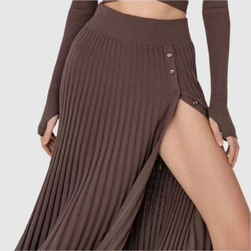 Brown Skirt