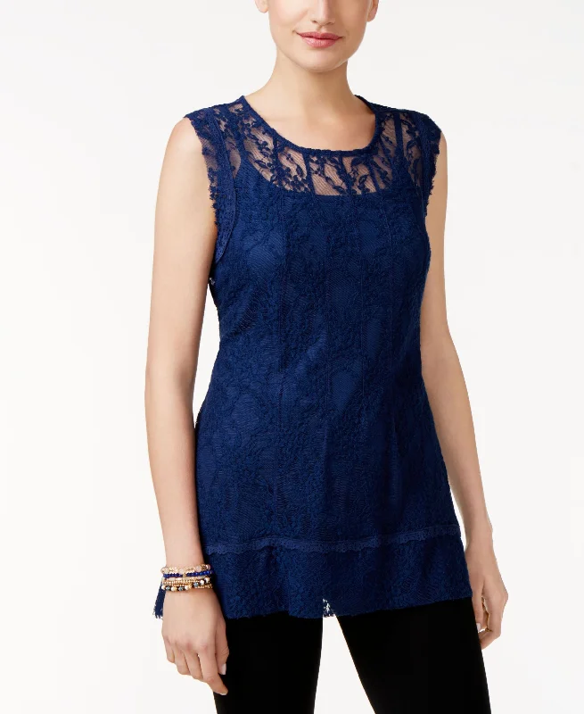 Style & Co Sleeveless Lace Tunic Affordable unclassified dresses