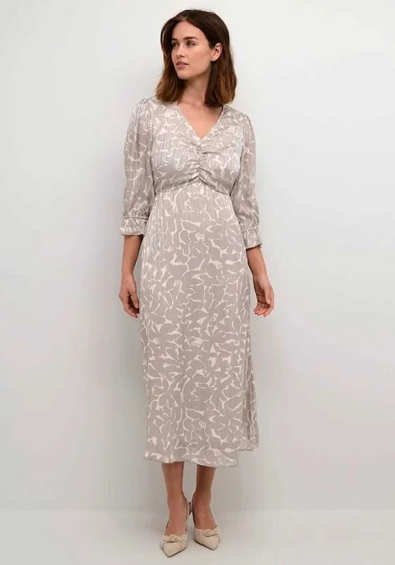 Kaffe Emma A-Line Dress, Steeple Grey Denim unclassified dresses