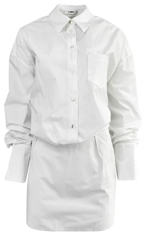 Interior The Tutto Mini Dress in White Halter unclassified dresses