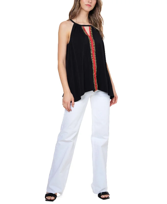 JPR Studio Crochet Trim Sleeveless Top Cocktail unclassified dresses